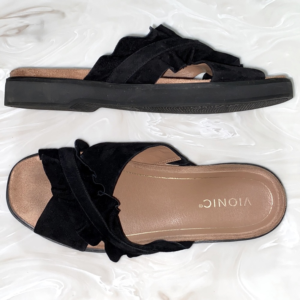 Vionic Leila Azalea Slide Sandals Women’s 9.5